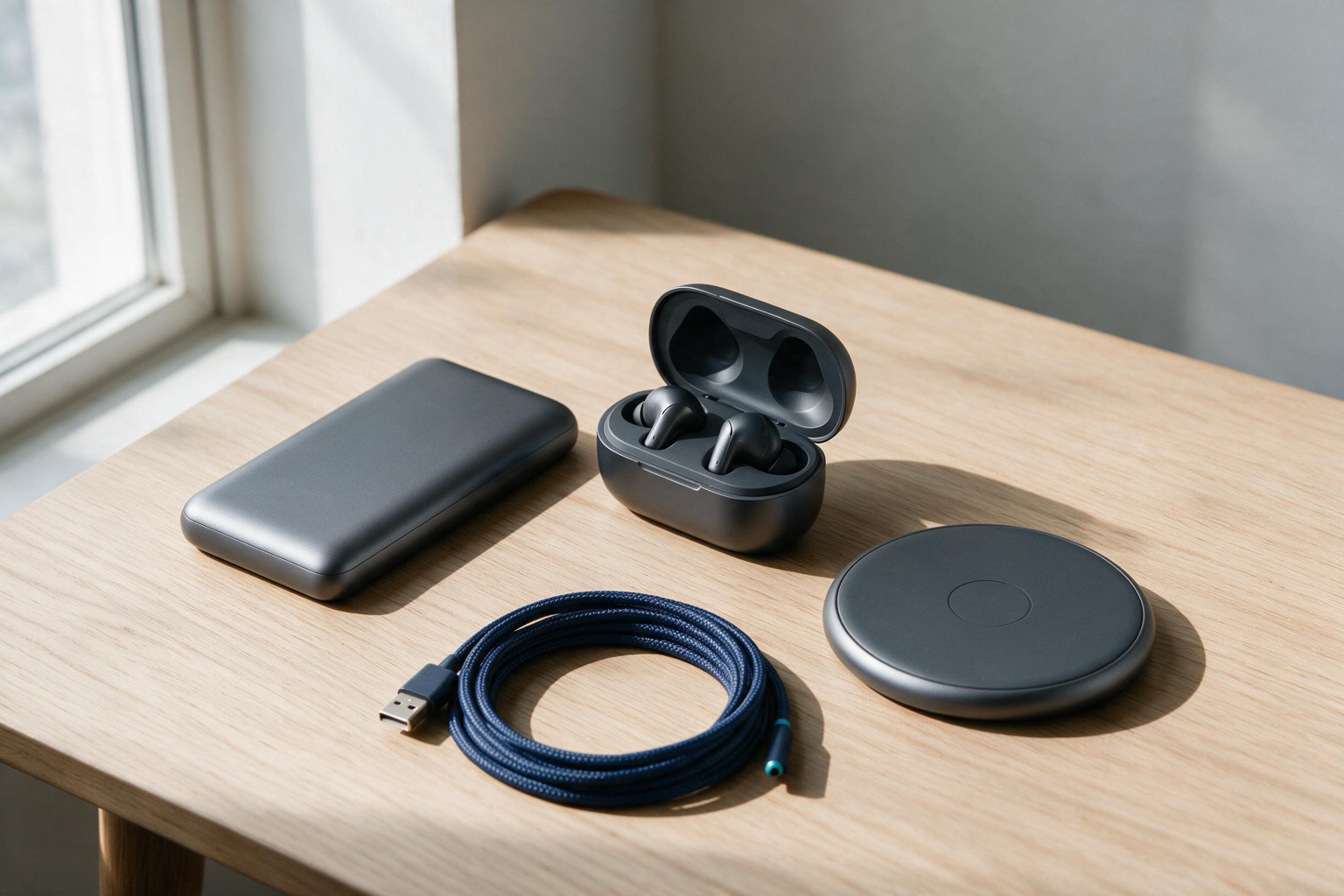 Itens de tecnologia personalizados: mousepads, cabos, powerbanks